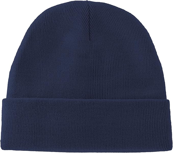 ROYBENS 100% Cotton Baby Beanie Cute Toddler Winter Hat Boys Girls Kids Soft Warm Knit Cuffed Caps Beanies for 0-8 Years