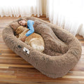 Human Dog Bed, Large Dog Beds for Humans Size Fits You and Pets, Washable Faux by WROS