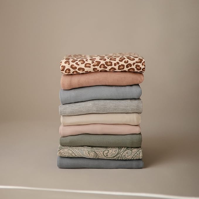 mushie Baby Car Seat Canopy Cover | Breathable & Stretchy Multi Use Cover for Breastfeeding, Nursing, High Chair, Shopping Cart, Strollers (Blush)
