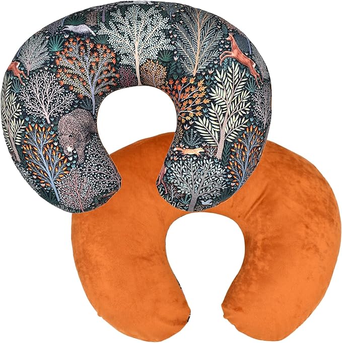 Winmany Baby Nursing Pillow Cover Newborn Removable Breastfeeding Pillowcover Cute Pattern Girls Boys Nursing Pillowcase for Breast and Bottole Feeding
