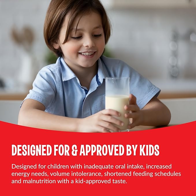 BOOST KID ESSENTIALS 1.5 Balanced Nutritional Drink for Children, Vanilla Vortex, 24 Count
