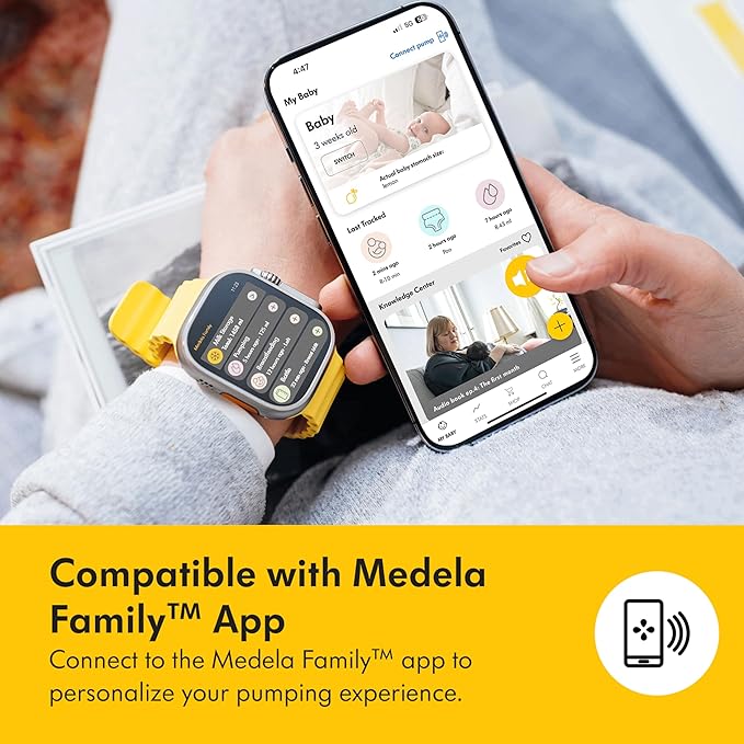 Medela Pump Your Way Deluxe Bundle Featuring Swing Maxi Double Electric Breast Pump with Wearable Hands-Free Collection Cups, PersonalFit Flex Breast Shields and Connectors