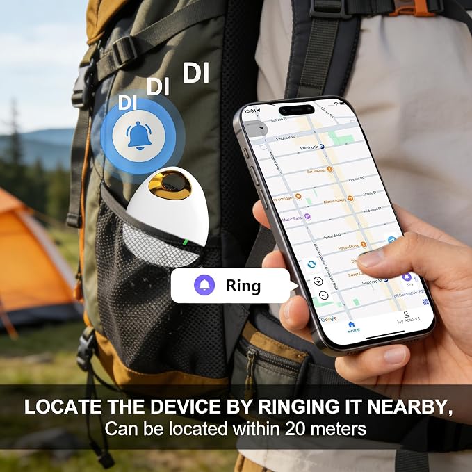 GPS Pet Tracker with Apple Find My Network, Android Compatibility, Real-Time - Image 3