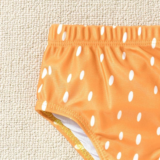 Aalizzwell Toddler Baby Girl Bathing Suit Two Piece Swimsuit Bikini Beach Wear