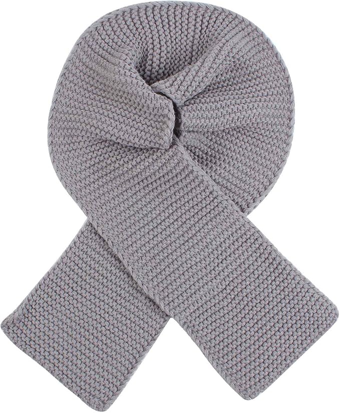 Duoyeree Baby Winter Hat Scarf Glove Beanie Set Girls Boys Pom Pom Knitted Beanie Mitten Scarves for Toddler 0-3T