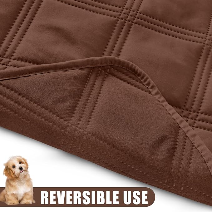 Smiry Waterproof Dog Bed Cover Blanket 40x70, Soft Reversible Pet Blanket - Image 3