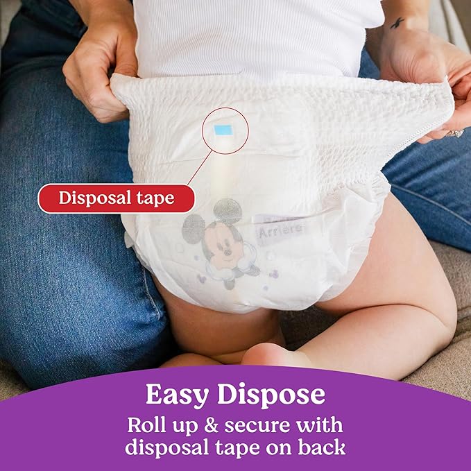 Huggies Size 5 Baby Diapers, Little Movers HuggFit 360° Baby Diapers with 360° Waistband, Size 5 (27+ lbs), 19 Count, Packaging May Vary