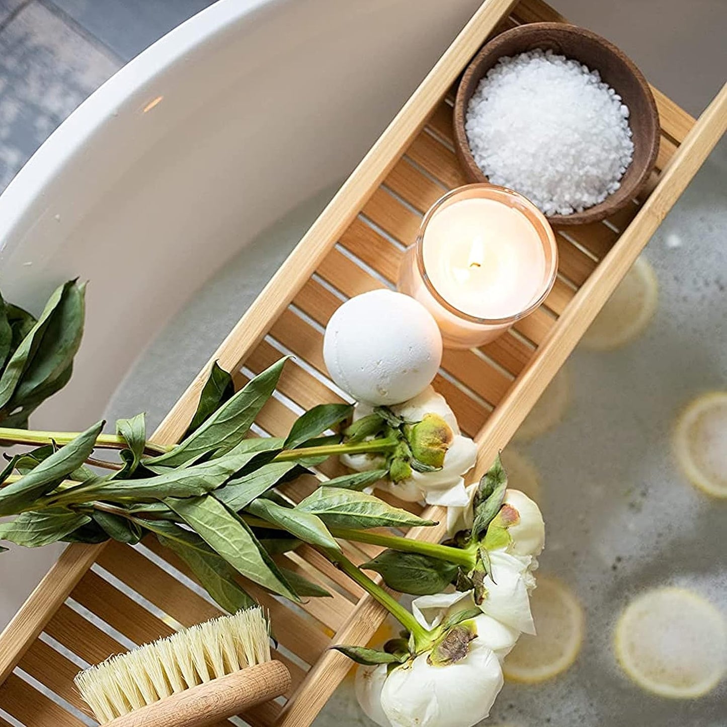 Dead Sea Magnesium Flakes Bath Salts | Premium Magnesium Supplement Bath Salts (15 Pound)