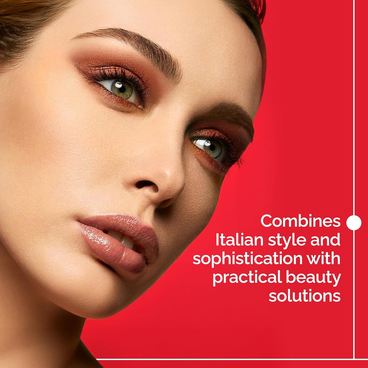 PUPA Milano Vamp! Extreme Eyeshadow 003 Extreme Ginger - Creamy Powder Shadow With Intense, Metallic Finish - Create Stunning, Smokey, Shimmer Eye Looks - Blendable, High Pigment Formula - 0.088 oz