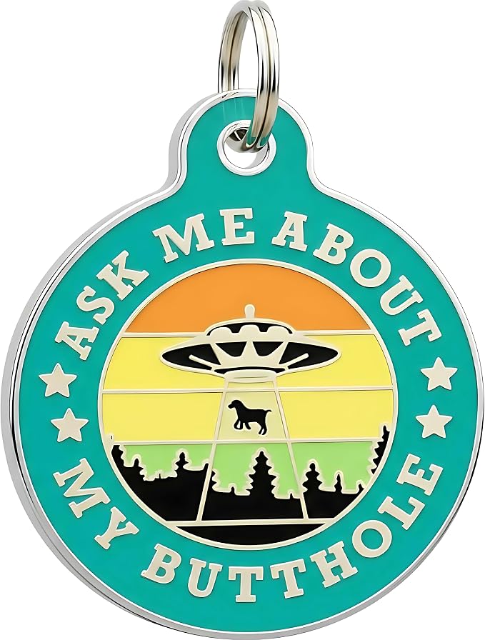 Bad Tags Personalized Dog and Cat ID Tags in 25+ Designs and 2 Sizes by BadTags