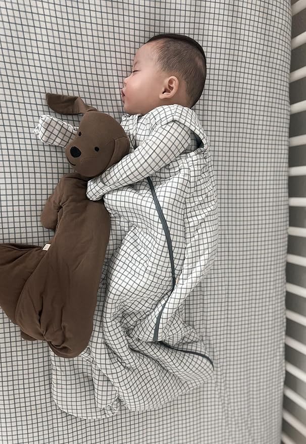 GUNAMUNA günamüna Unisex Baby, Toddler Wearable Blanket, Sleeping Bag Bamboo Rayon, Sleep Sack with Diaper Zipper, 2.6 TOG