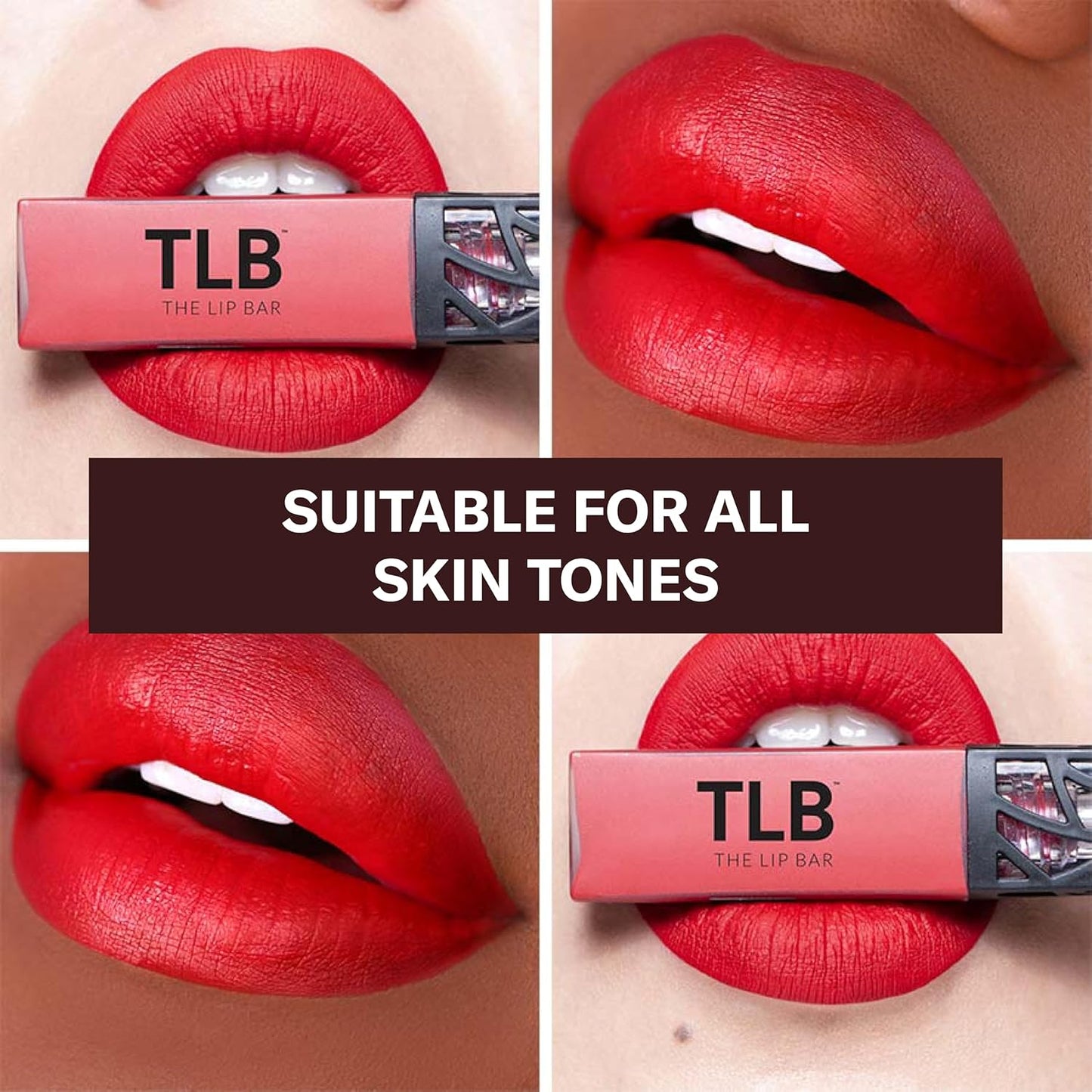 The Lip Bar - Nonstop Liquid Matte Lipstick, Hot Mama (Deep Rich Brown) - High Pigment - One Swipe - Long Lasting - Jojoba Oil & Vitamin E - Vegan & Cruelty Free - Makeup & Cosmetics - .24 fl oz