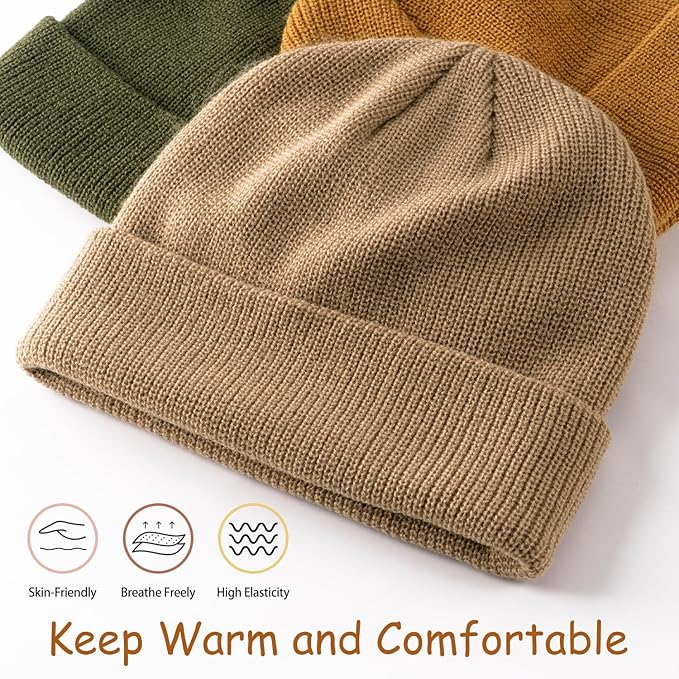 Bebila Baby Beanie Toddler Infant Winter Hats Knit Warm Caps for Boys Girls