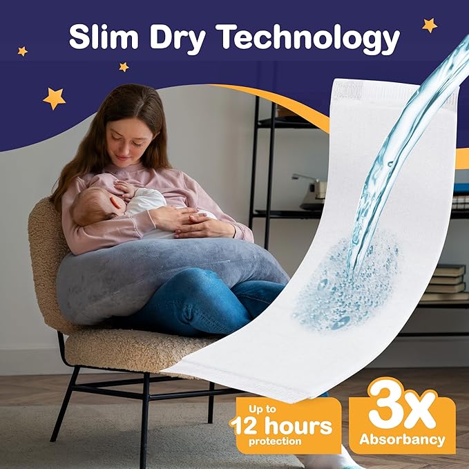 Inspire Ultra Dimples Diaper Booster Pads | Our Most Absorbent Diaper Inserts Ever | Diaper Pads Inserts Overnight or Daytime | Diaper Liners Turn Any Diaper into Super Overnight Diapers for Babies