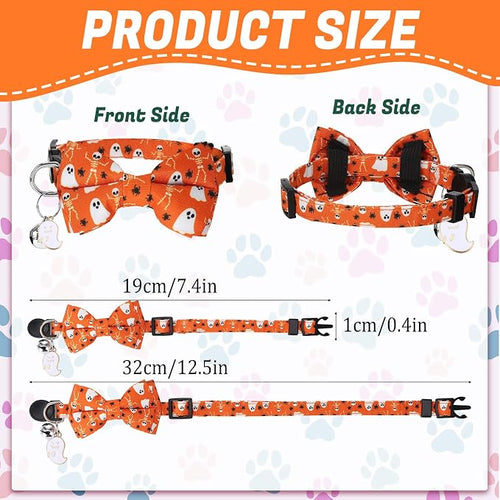 18 Pcs Holiday Cat Collars St. Patrick's Day Cat Collars - Image 2