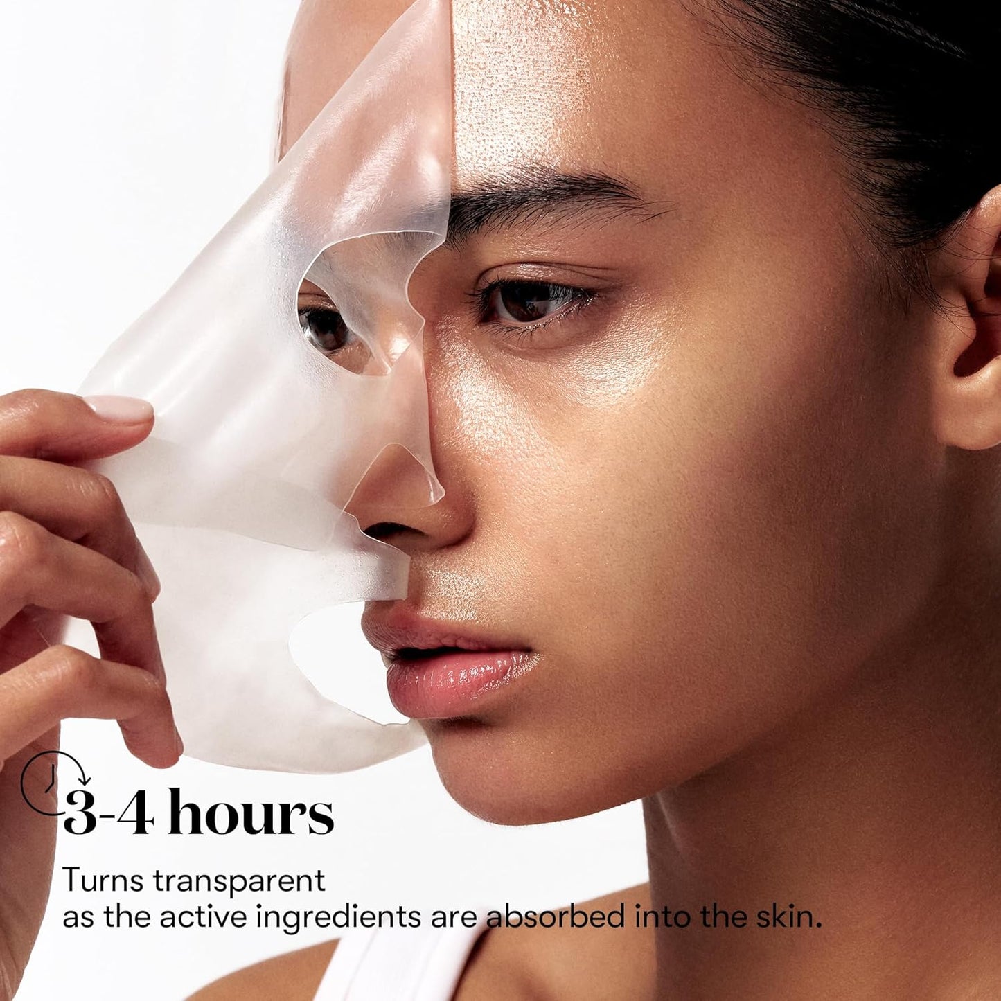 VT COSMETICS Pro Cica Reedle Shot 100 2-Step Hydrogel Mask(34.5gx4ea), Intensive Calming, Exosome Centella Asiatica, Blemish Relief, Overnight Melting Mask, Korean Facial Mask