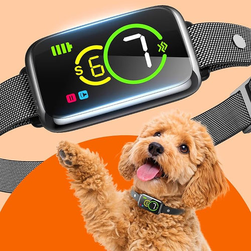 1S Stop Barking Smart Dog Bark Collar, Humane Anti Barking Device by NQQHNN