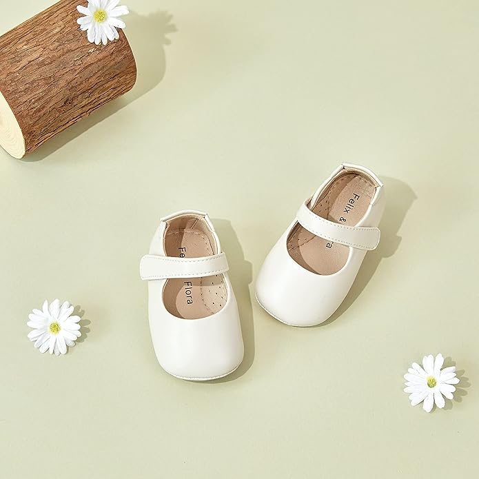 Soft Sole Baby Shoes - Infant Baby Walking Shoes Moccasins Rubber Sole Crib Shoes