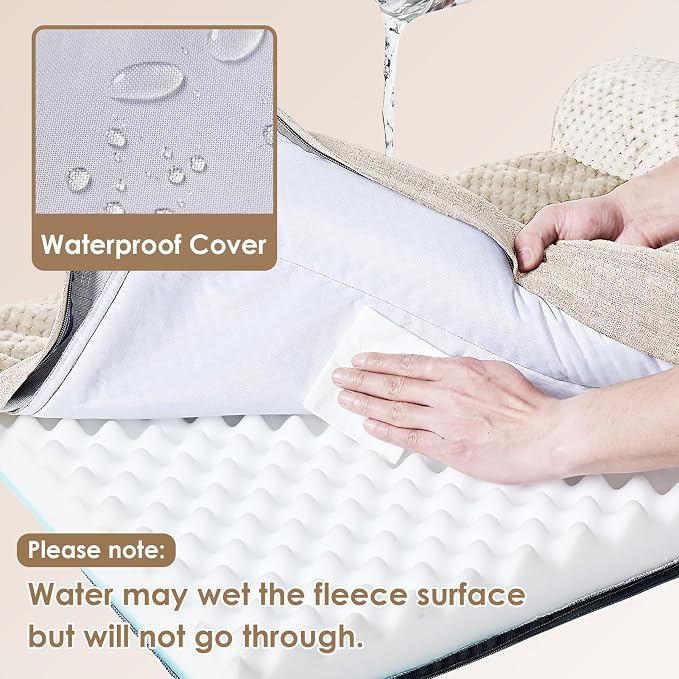 EHEYCIGA XL Dog Bed Memory Foam - Image 3