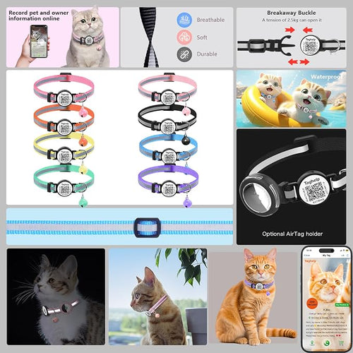 2 Pack Breakaway Cat Collar - Image 2