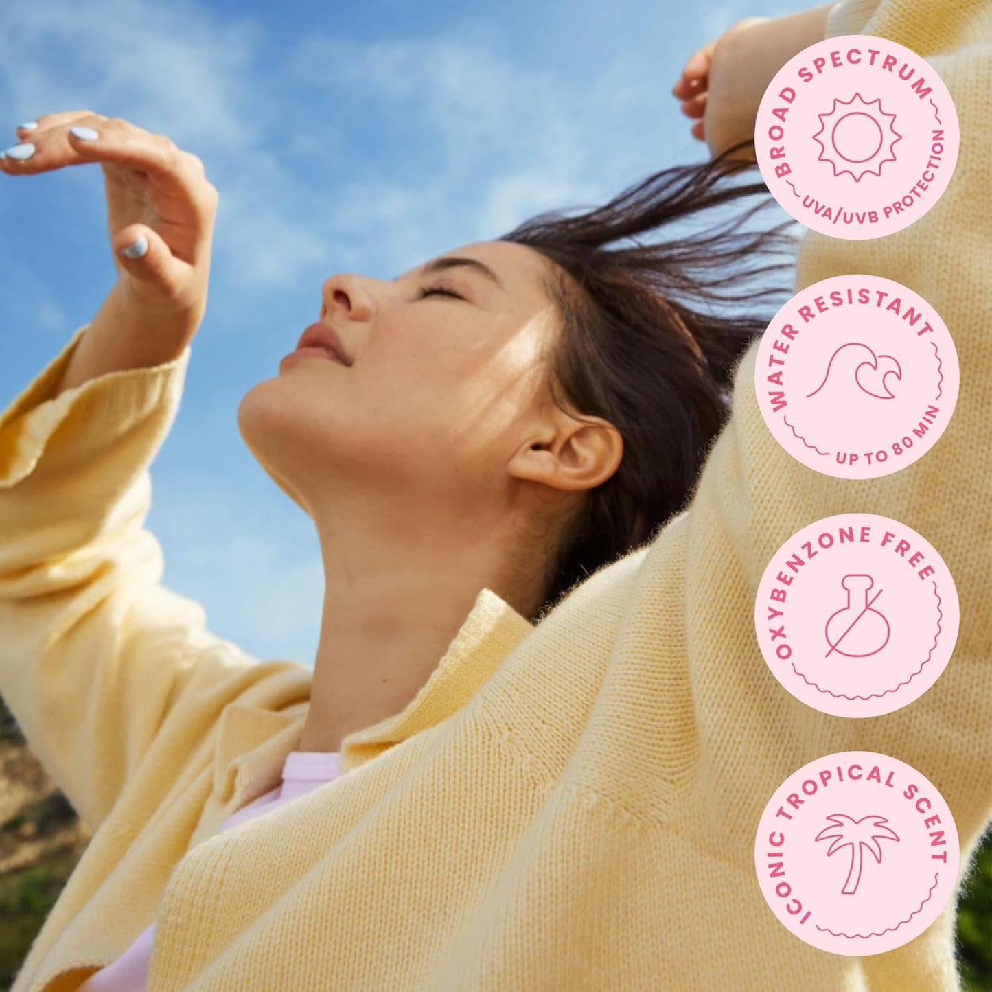 Hawaiian Tropic Mineral Powder Sunscreen Brush SPF 30 | Beach Essentials, Zinc Oxide Mineral Sunscreen Powder SPF, Face Sunblock Travel Size, Brush On Sun Screen Protector for Face and Body, 0.15oz