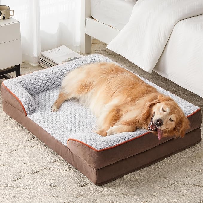 Orthopedic Dog Bed for Medium Dogs, Egg Crate Foam Bed for Medium Dogs - Image 7