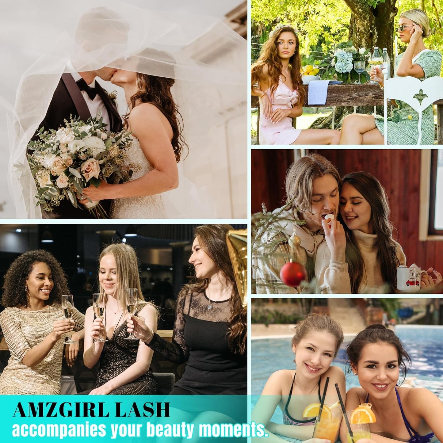 Cluster Lash Extensions 144PCS D Curl Eyelash Clusters with Premium Eyelash Wide Band, Eyelashes Cluster Volume Individual Natural Lashes Cluster(D-Mix,8-18mm)