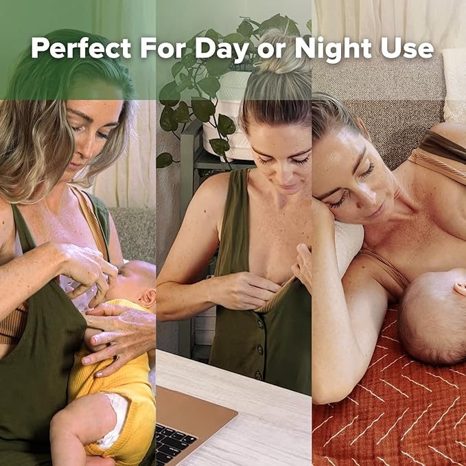 haakaa Ladybug Milk Collector 1.4oz/40ml 2pcs - Wearable Nursing Cups | Soft Breast Shells | Breastmilk Saver |Portable Letdown Catcher for Pumping On The Go Breastfeeding Moms, Protects Sore Nipples