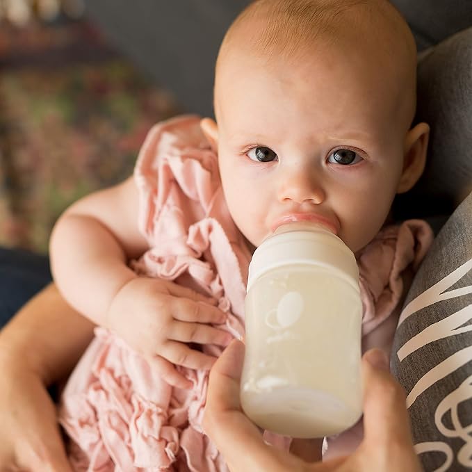 Evenflo Feeding Balance Plus Wide Neck Baby Bottle | Proflo Venting Technology | For Newborn and Infant | BPA Free | 5 Ounce, Pack of 18