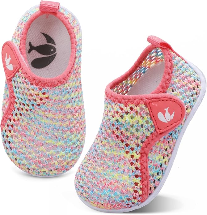 JOINFREE Baby Toddler Water Shoes Boys Girls Sandals Barefoot Kids Breathable Sneakers Shoes for Walking Running