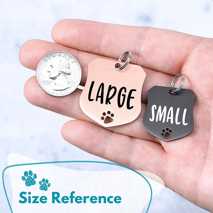 Ultra Joys Dog Tags Personalized - Image 4