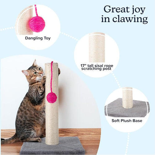 17-Inch Cat Scratching Post - Image 2