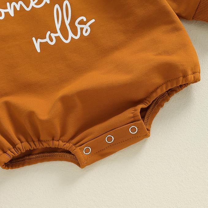 VISGOGO Newborn Infant Baby Boy Girls Oversized Romper Little Dude Sweater Onesie Coming Home Outfit Neutral Clothes