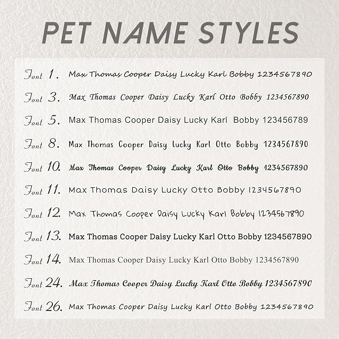 Anavia Small Size Dog Cat ID Tags, Small/XS Personalized Color Plated Stainless - Image 4