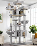 Globlazer Cat Trees and Towers for Multiple Adult Cats, 82-inch XXL Tall Cat by Globlazer