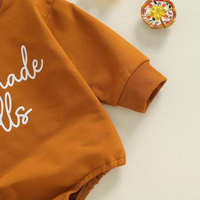 VISGOGO Newborn Infant Baby Boy Girls Oversized Romper Little Dude Sweater Onesie Coming Home Outfit Neutral Clothes