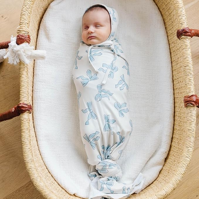 Copper Pearl Large Premium Knit Baby Swaddle Receiving Blanket Daphne