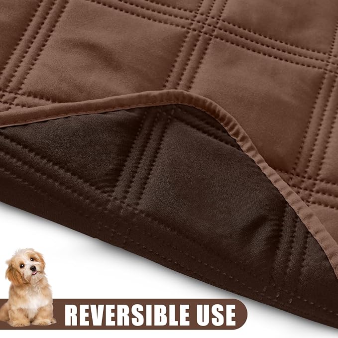 Smiry Waterproof Dog Bed Cover Blanket 40x70, Soft Reversible Pet Blanket - Image 3