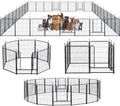 Dog Playpen, Portable Outdoor Dog Fence, Dog Playpen by XDPET
