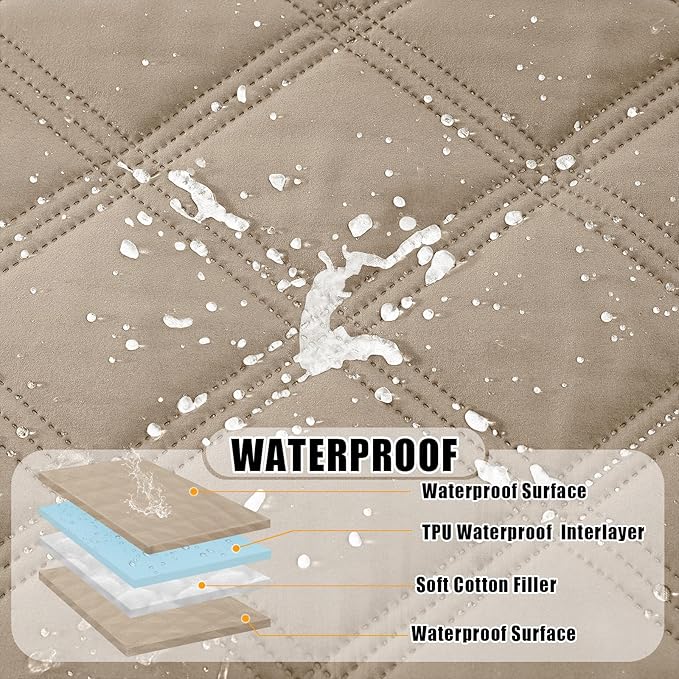 Smiry Waterproof Dog Bed Cover Blanket 30x70, Soft Reversible Pet Blanket - Image 2