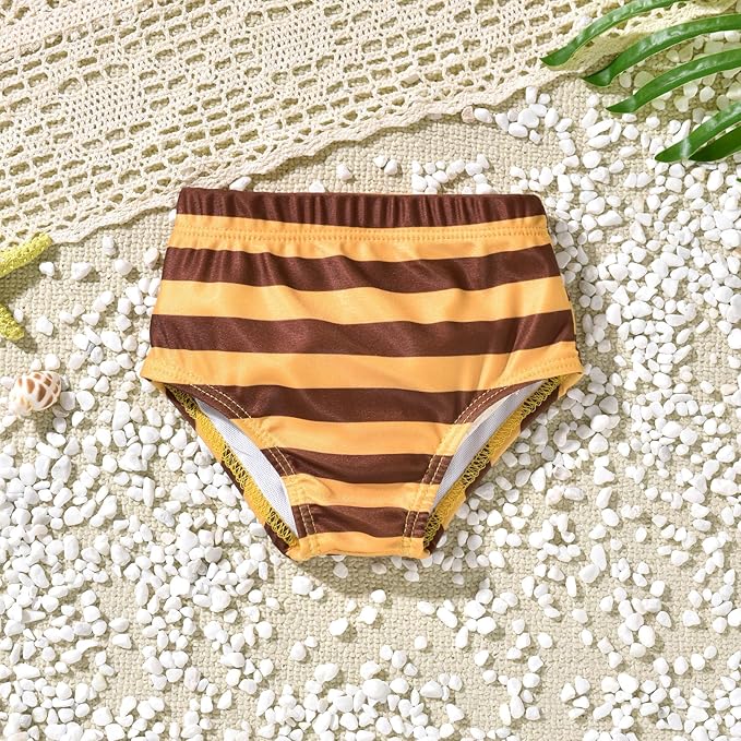 Aalizzwell Toddler Baby Girl Bathing Suit Two Piece Swimsuit Bikini Beach Wear