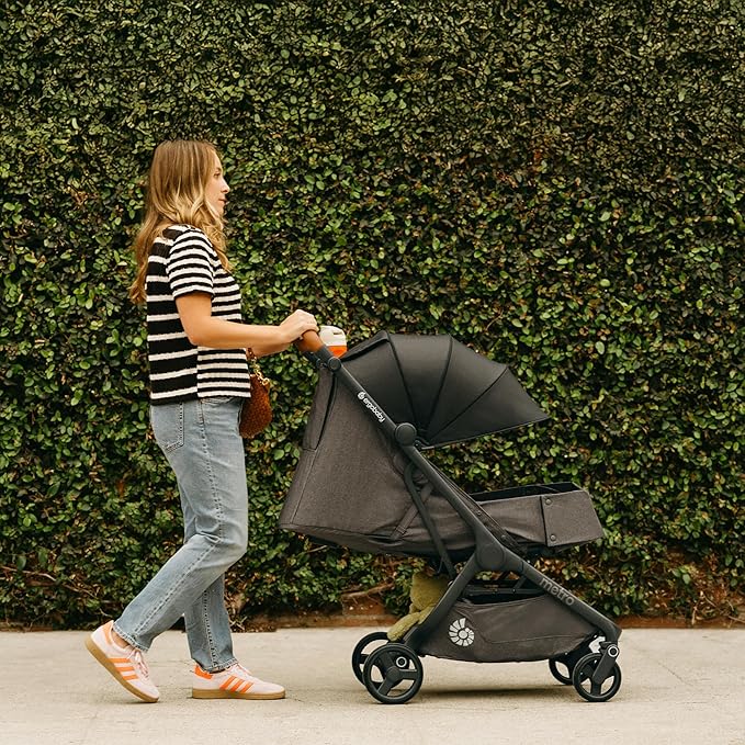 Ergobaby Metro 3 Deluxe Baby Stroller for Newborns, Infants, and Toddlers | Jet Black