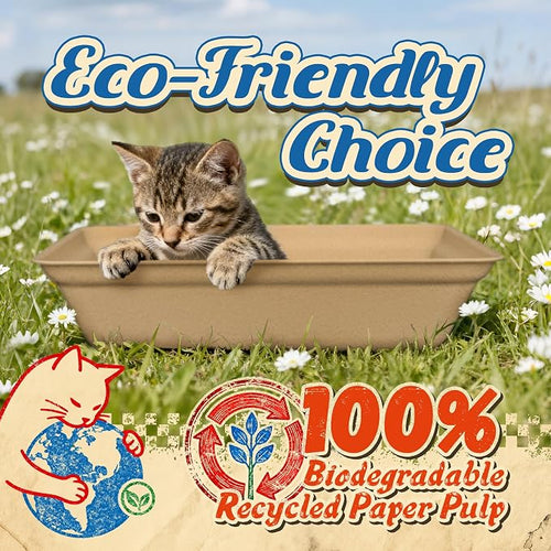 12-Pack Disposable Litter Boxes - Image 2
