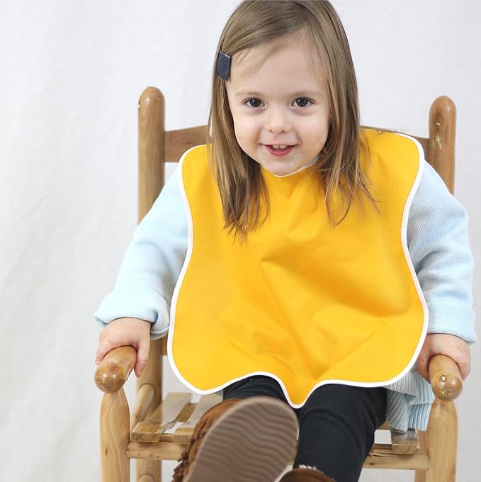 Large Waterproof Bibs Primary Collection - 4pk, 12pk, 48pk