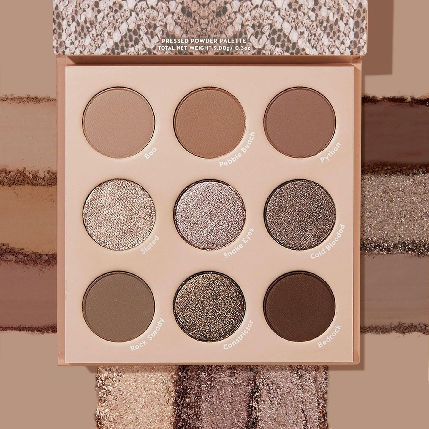 ColourPop That's Taupe Eyeshadow Palette - Cool-Toned Shadow Palette with Metallic and Matte Finishes - High-Pigment Eye Makeup with a Long-Wearing Formula (0.3 oz)