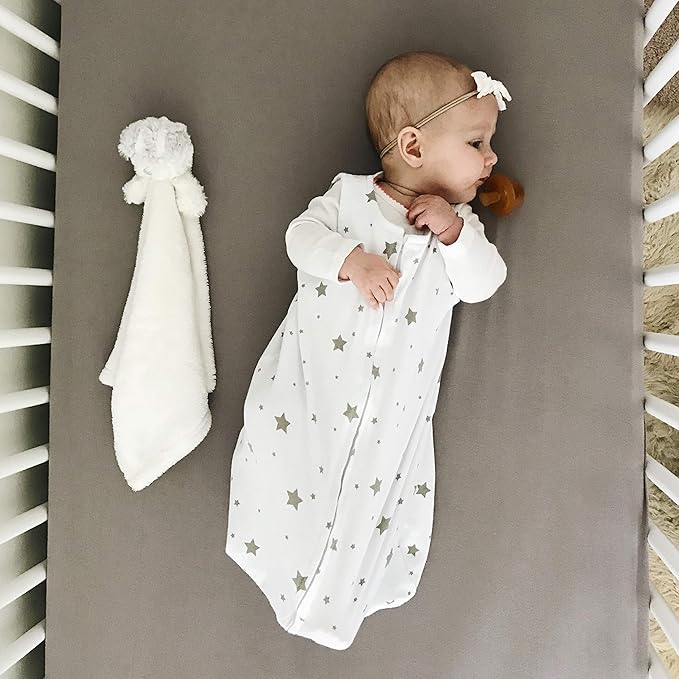 Baby Wearable Blanket - Baby Sleep Sack 100% Interlock Knit Cotton - Sleep Sack 12-18 Months - Comfy Soft Lightweight, 2-Pack Set