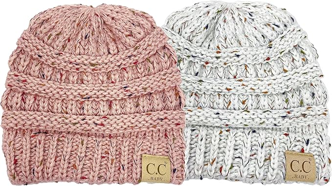 Funky Junque Baby Winter Hat – Cute Newborn Hats, Cozy Warm Infant Beanie, Soft Knit Stocking Stuffer for Babies 0–12 Months