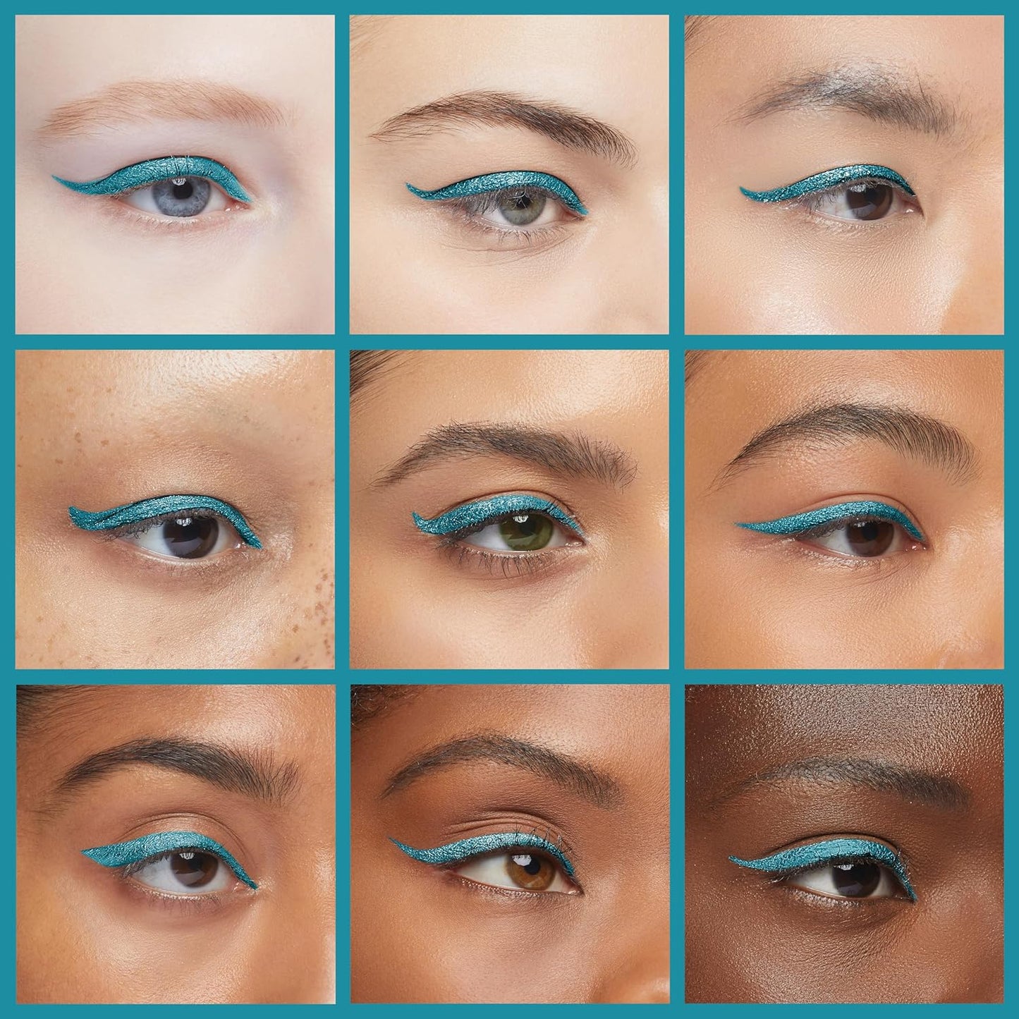 K7L Blue Eyeliner - Waterproof, Smudge-Proof, Precise Cosmetics