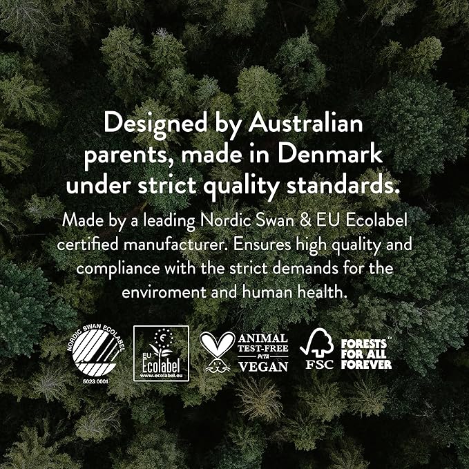 Joonya Pull-Up Pants Baby Diapers, Size 4 L (15-26 lb) - 1 Bag of 25 - NonToxic, Eco-Friendly, Ultra Slim, Overnight Use - Made in Denmark