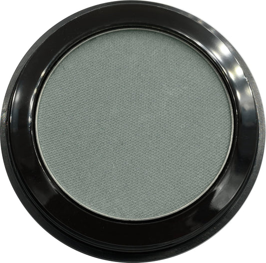 Spruce Matte Deep Green Blue Grey Gray Pressed Powder Single Vegan Eyeshadow; Talc, Paraben & Cruelty Free